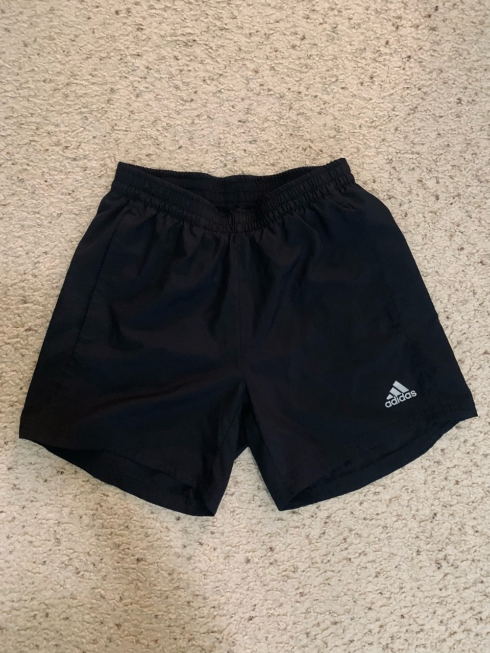 Adidas Men's Black Running Shorts 5”